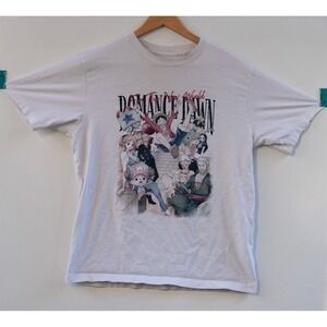 Uniqlo UT One Piece Crew Luffy Zoro Robin Chopper Anime T-Shirt White Size M